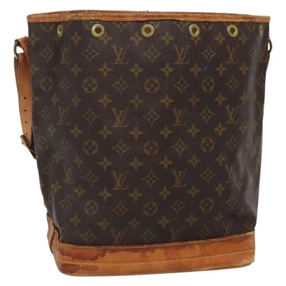 LOUIS VUITTON Monogram Noe Shoulder Bag M42224 LV Auth 131711 - Picture 1 of 16